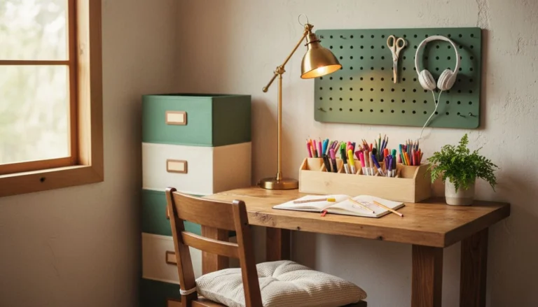 Back-to-School Homework Station: A DIY Study Nook on a Budget