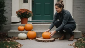 Outdoor Pumpkin Decorations That Don't Rot in Two Weeks